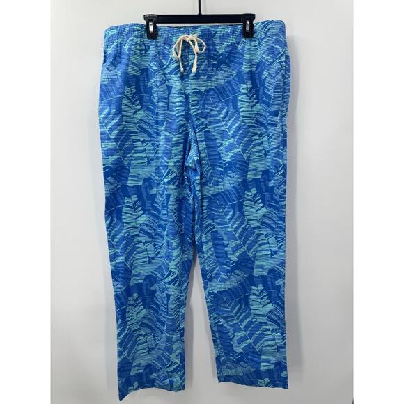 Vineyard Vines Men’s XL Lounge Pants Camo Bayside Blue Cotton Blend Pajama